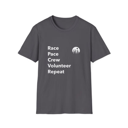 Race Pace Crew Volunteer Repeat T-Shirt