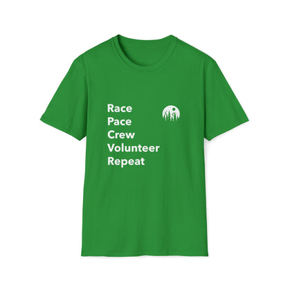 Race Pace Crew Volunteer Repeat T-Shirt