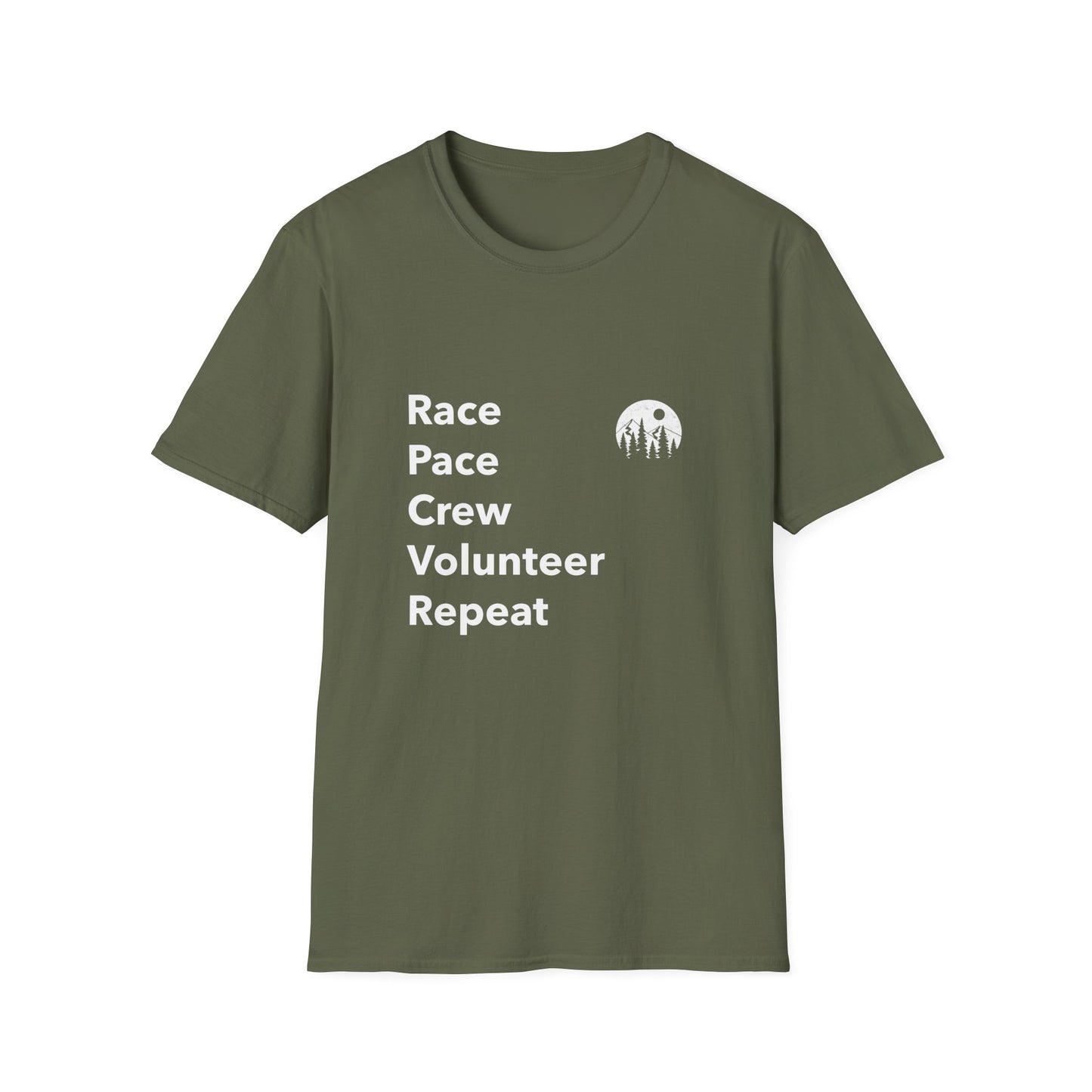 Race Pace Crew Volunteer Repeat T-Shirt
