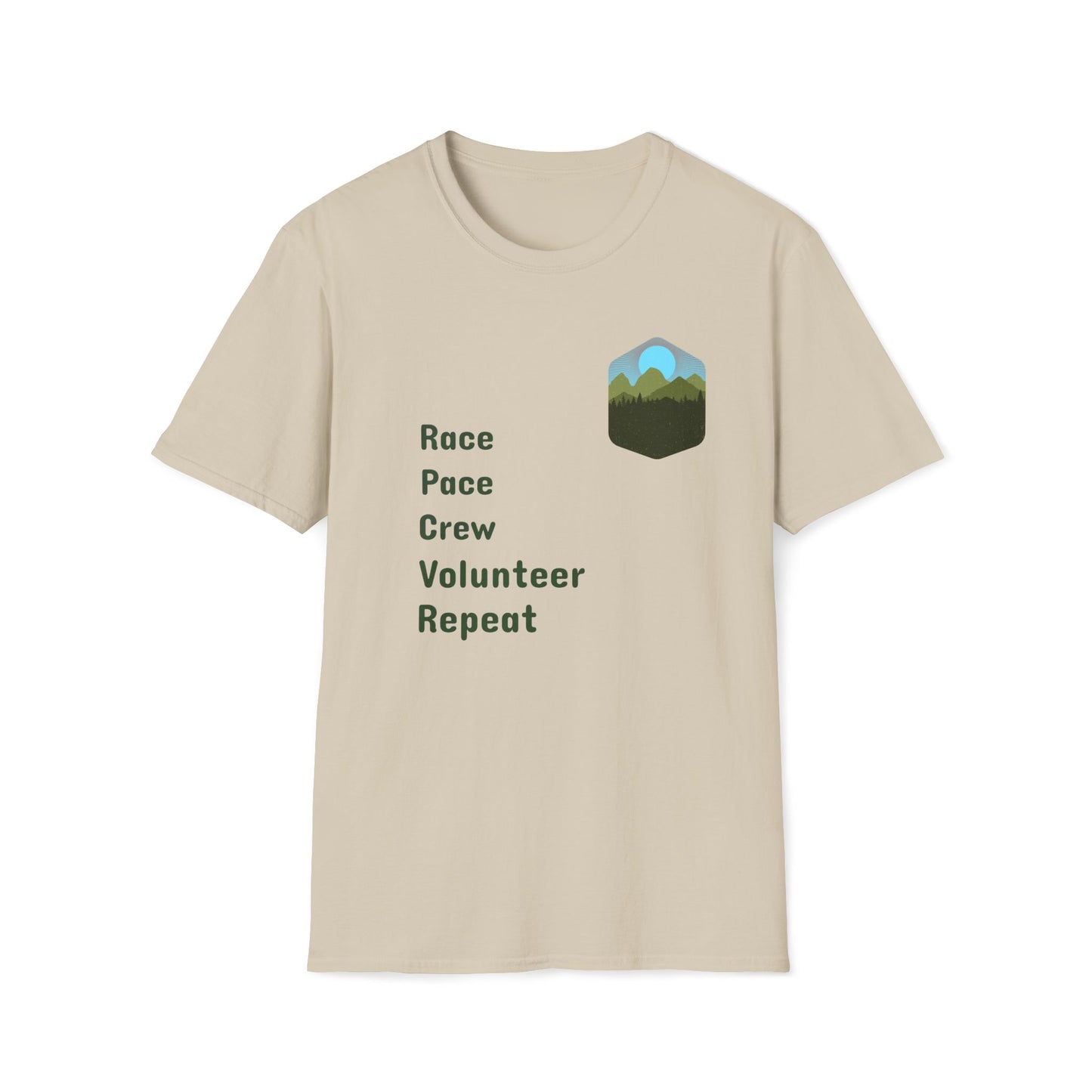 Race Pace Crew Volunteer Repeat T-Shirt