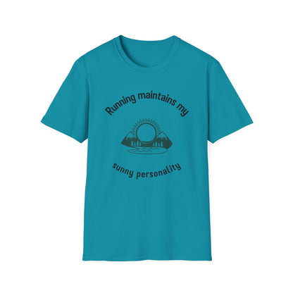 Running maintains my sunny personality T-Shirt