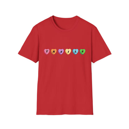 Candy Heart Trail Love T-Shirt