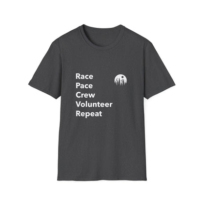 Race Pace Crew Volunteer Repeat T-Shirt