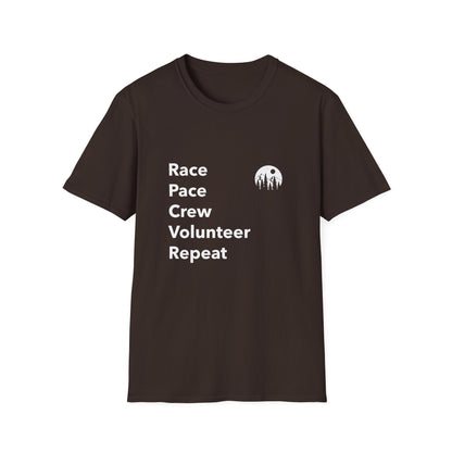Race Pace Crew Volunteer Repeat T-Shirt