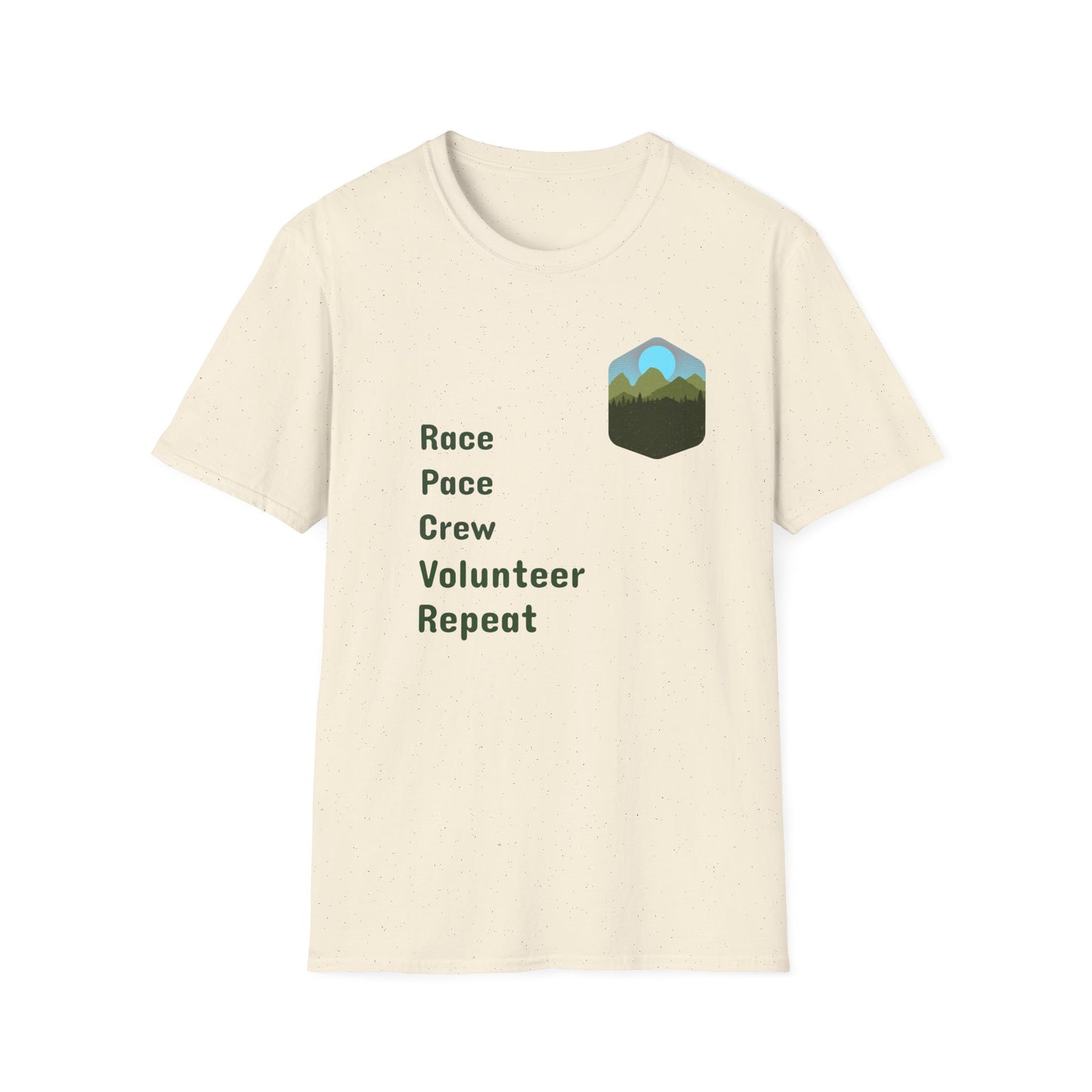 Race Pace Crew Volunteer Repeat T-Shirt