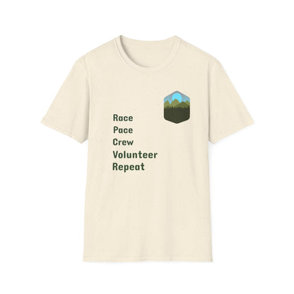 Race Pace Crew Volunteer Repeat T-Shirt
