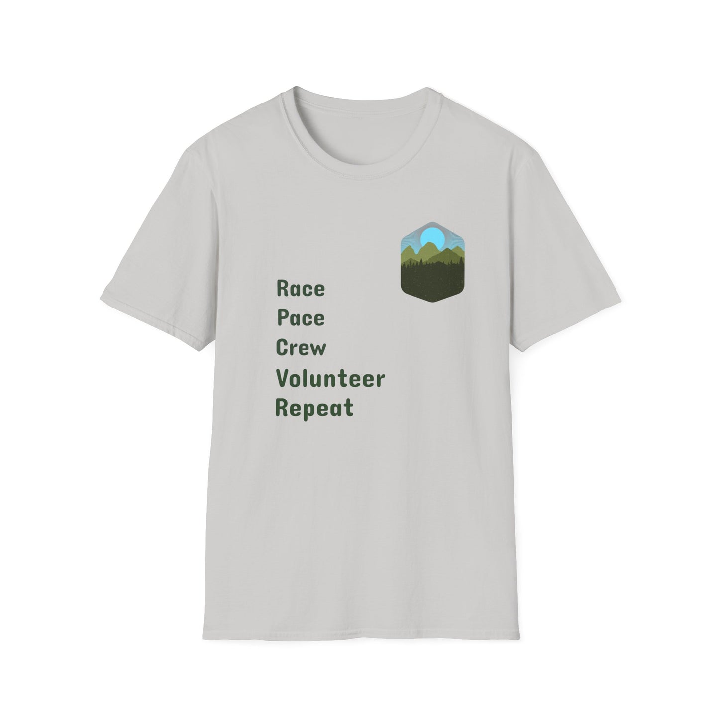 Race Pace Crew Volunteer Repeat T-Shirt