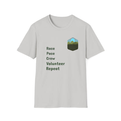 Race Pace Crew Volunteer Repeat T-Shirt