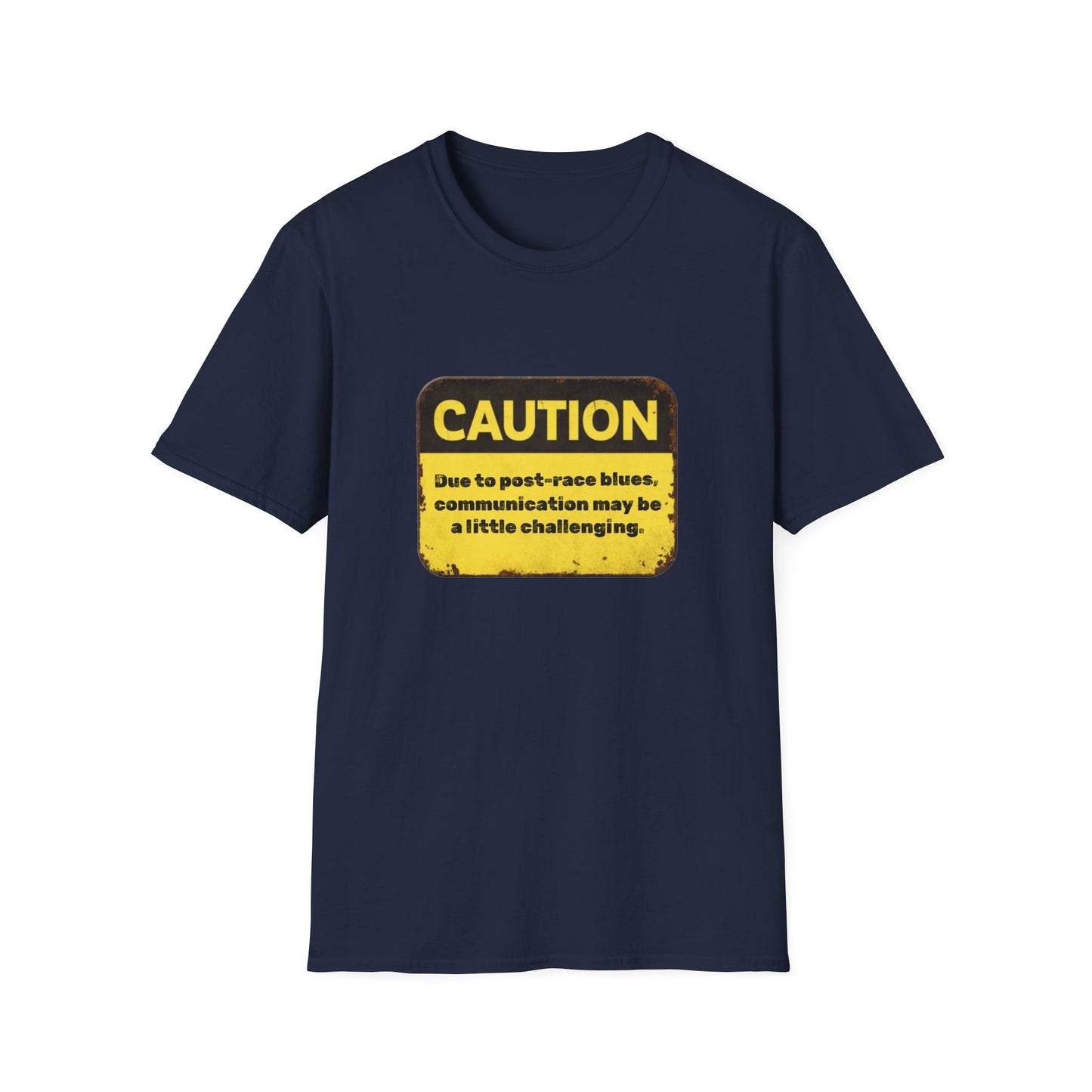 Caution I'm dealing with post-race blues T-Shirt