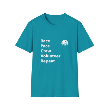 Race Pace Crew Volunteer Repeat T-Shirt