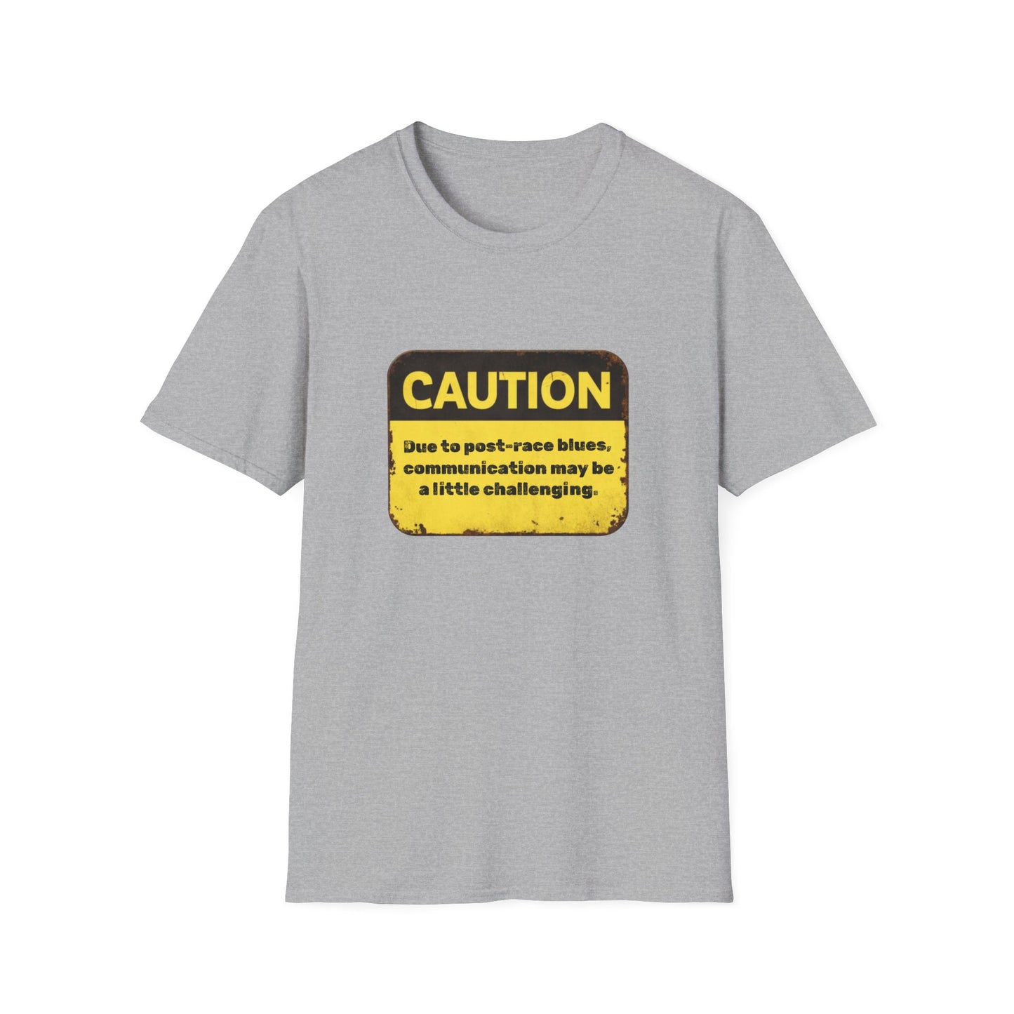 Caution I'm dealing with post-race blues T-Shirt