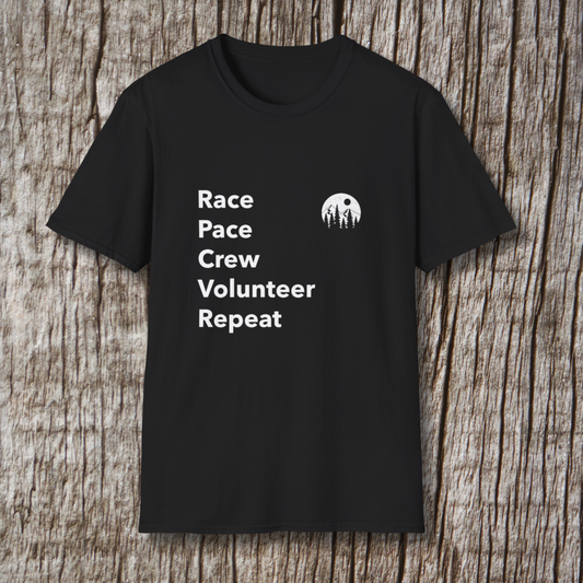 Race Pace Crew Volunteer Repeat T-Shirt
