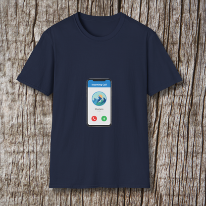Mountains are calling (cell phone) T-Shirt
