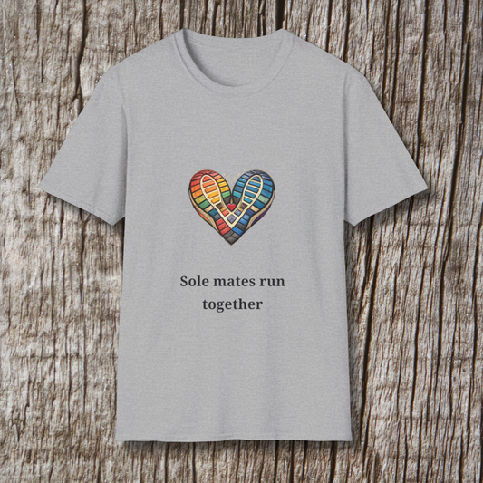 Sole mates run together T-Shirt