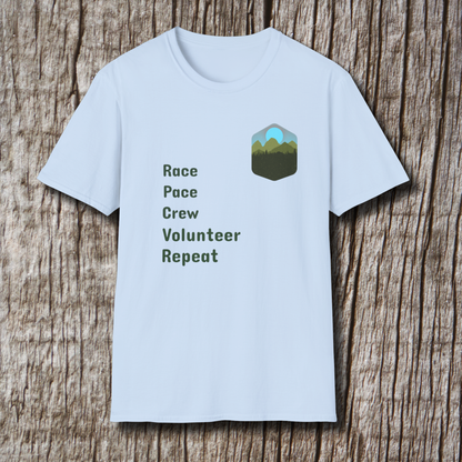 Race Pace Crew Volunteer Repeat T-Shirt