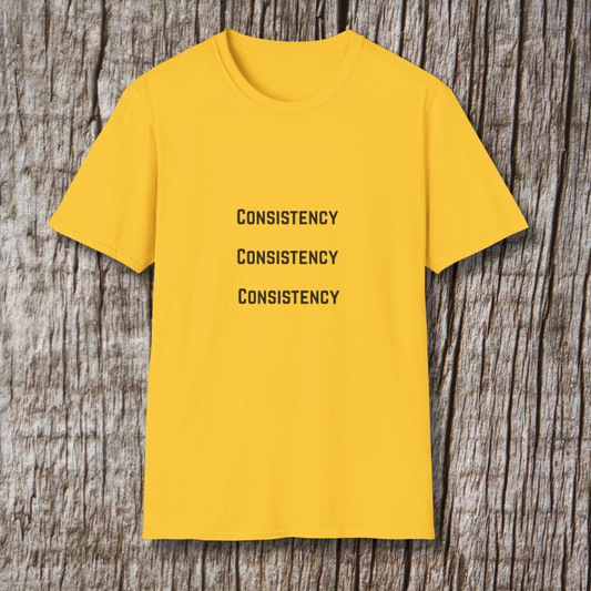 Consistency, Consistency, Consistency T-Shirt