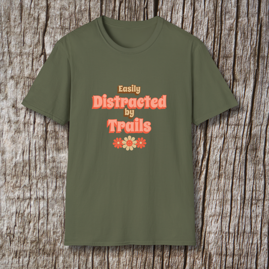 Easily Distracted by Trails T-Shirt
