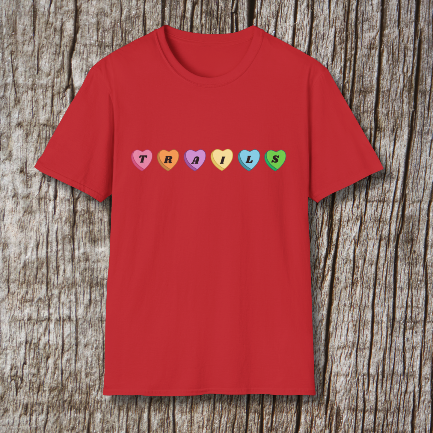 Candy Heart Trail Love T-Shirt