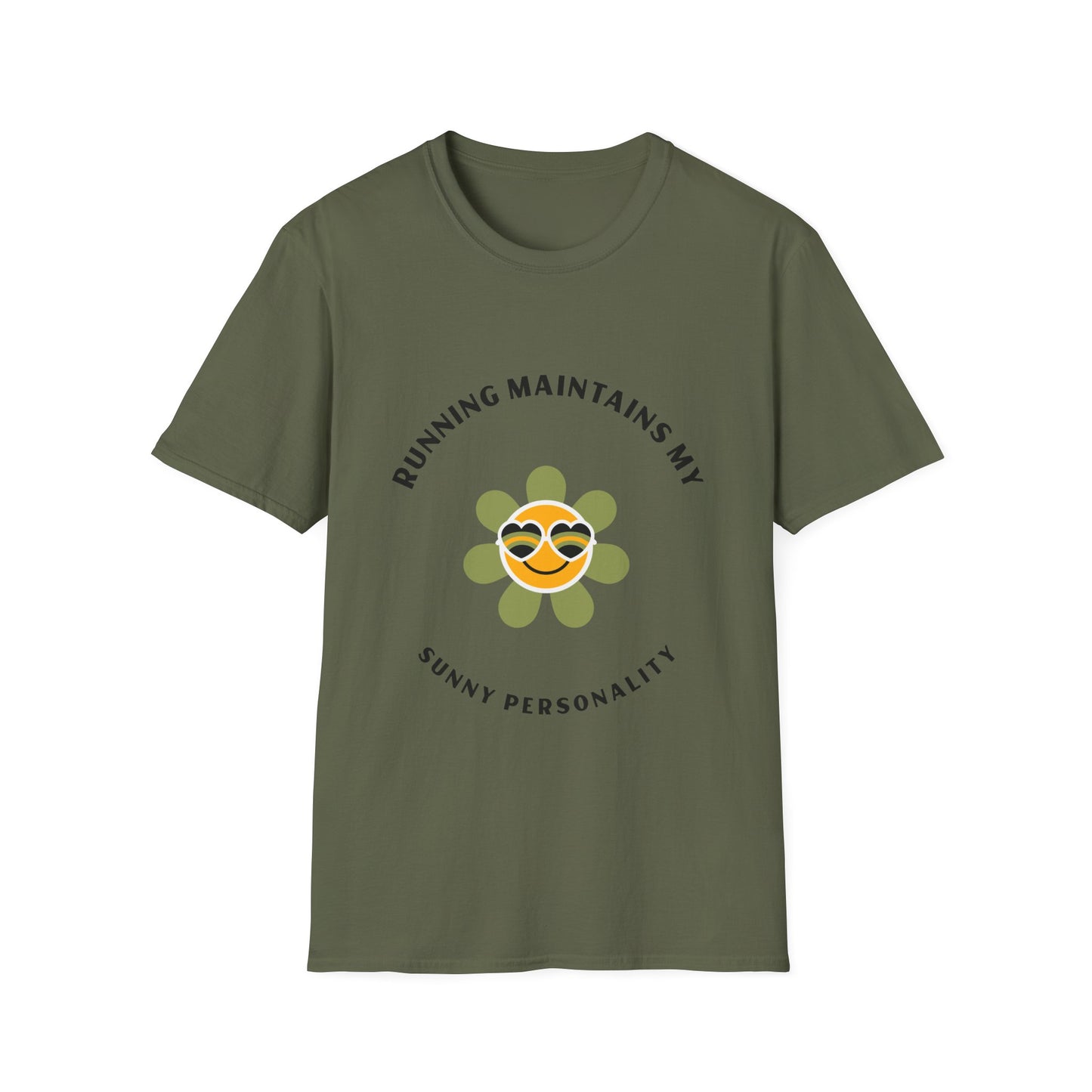 Running maintains my sunny personality T-Shirt