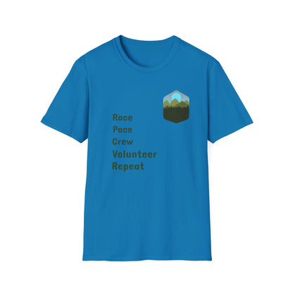 Race Pace Crew Volunteer Repeat T-Shirt