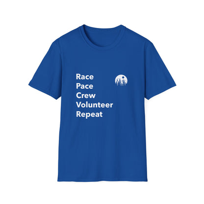 Race Pace Crew Volunteer Repeat T-Shirt