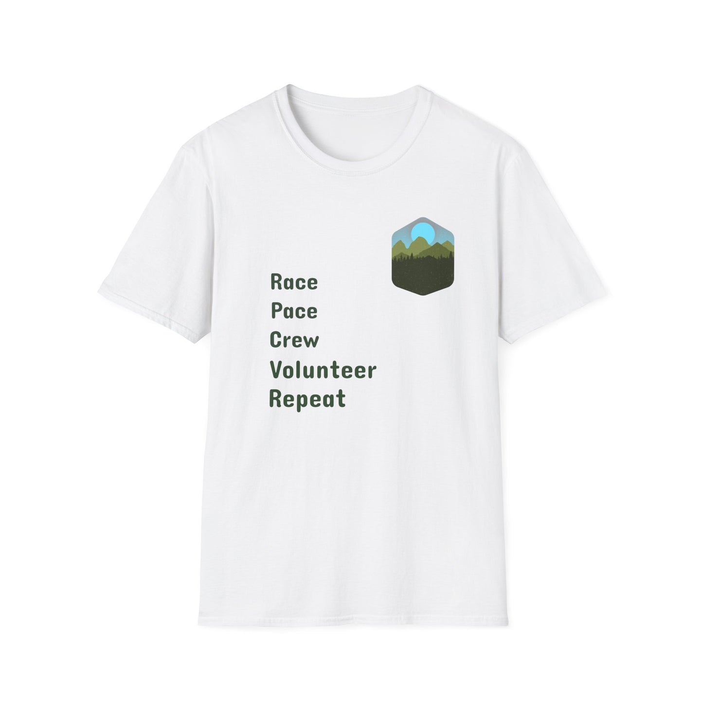 Race Pace Crew Volunteer Repeat T-Shirt