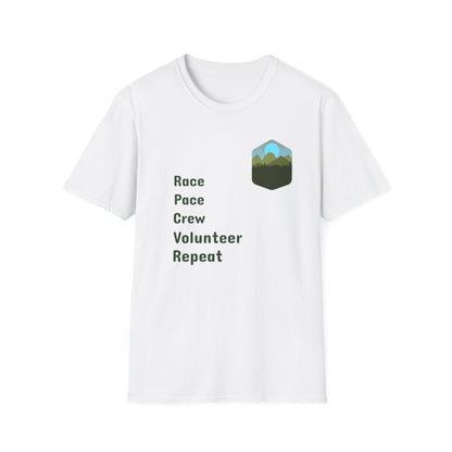 Race Pace Crew Volunteer Repeat T-Shirt