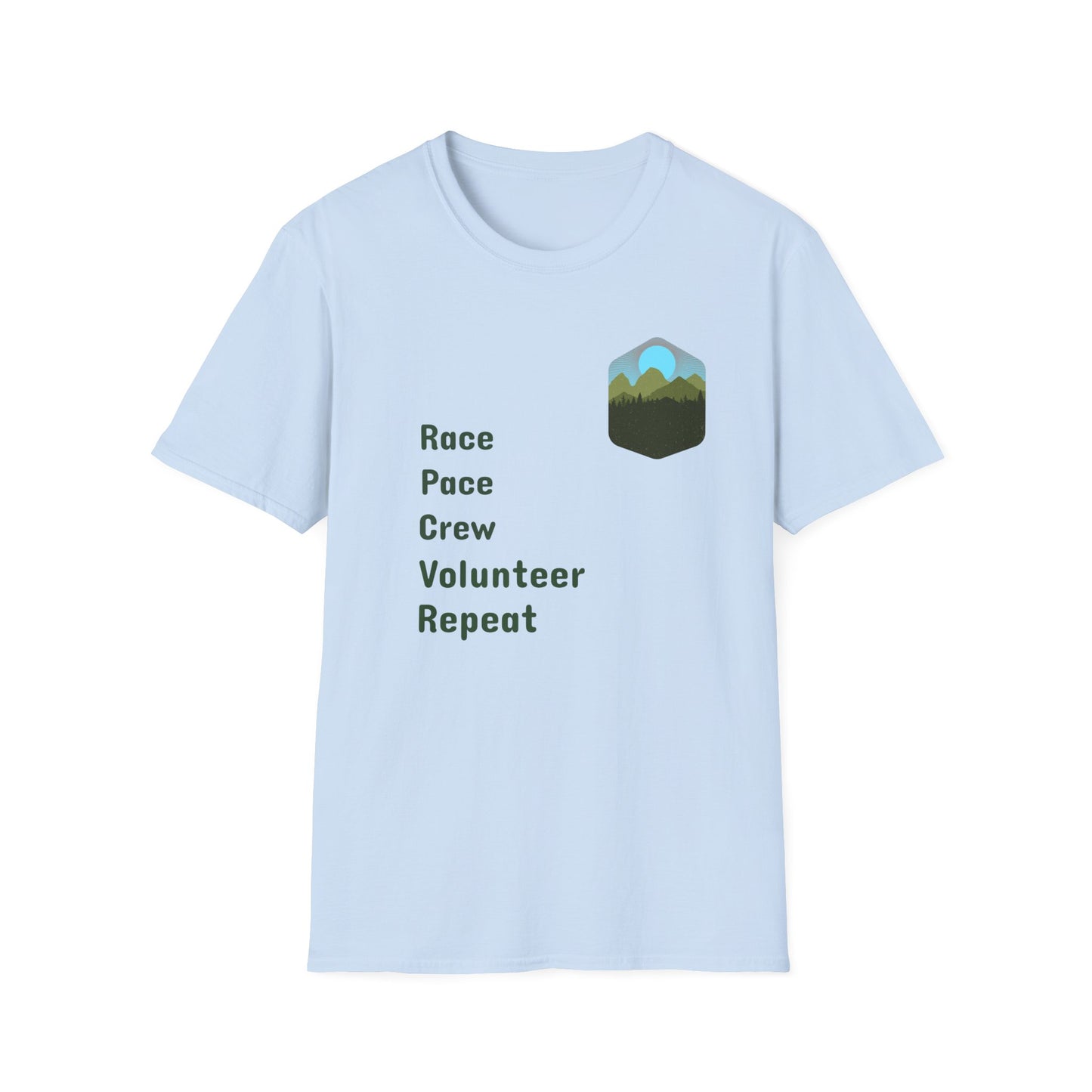 Race Pace Crew Volunteer Repeat T-Shirt
