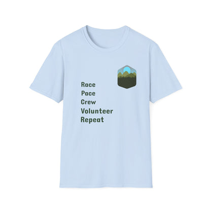 Race Pace Crew Volunteer Repeat T-Shirt