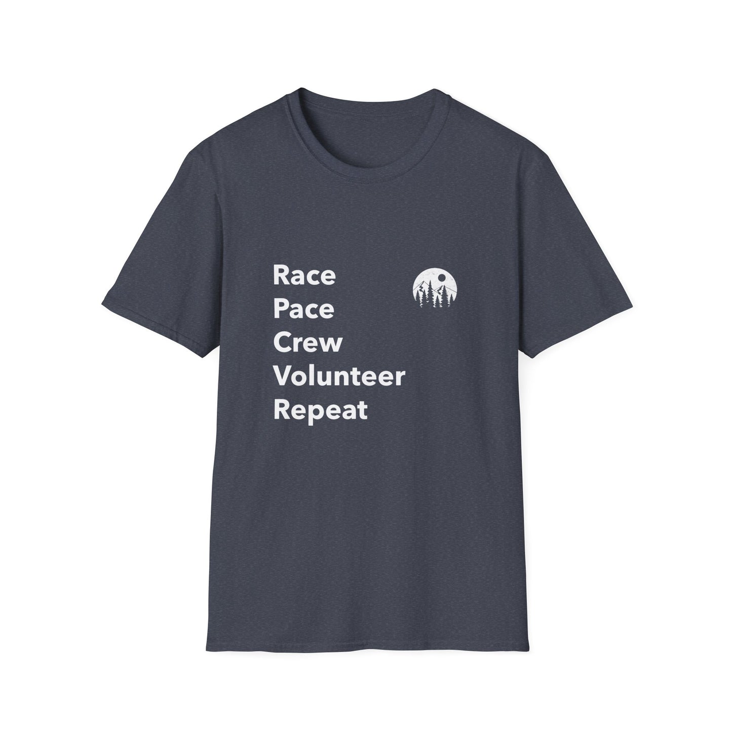 Race Pace Crew Volunteer Repeat T-Shirt