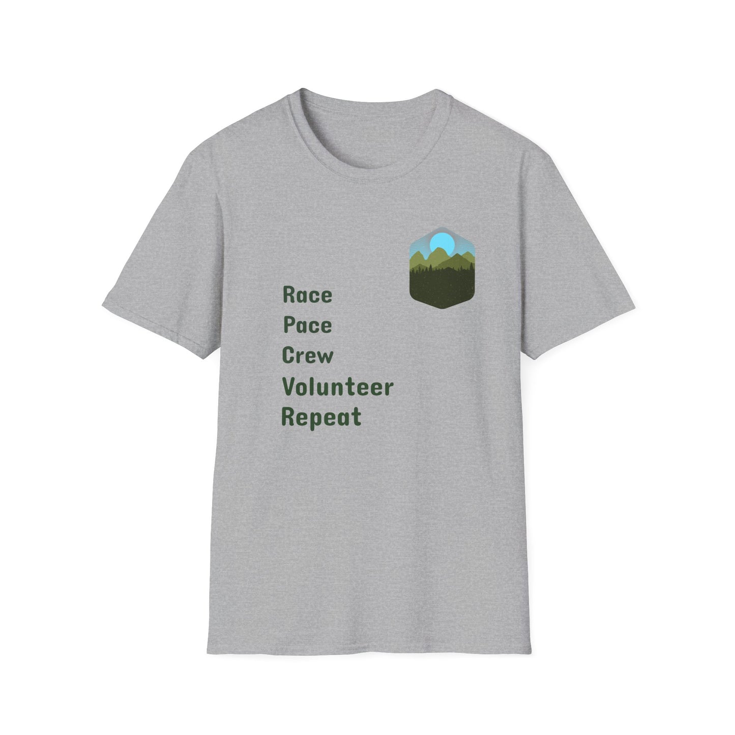 Race Pace Crew Volunteer Repeat T-Shirt