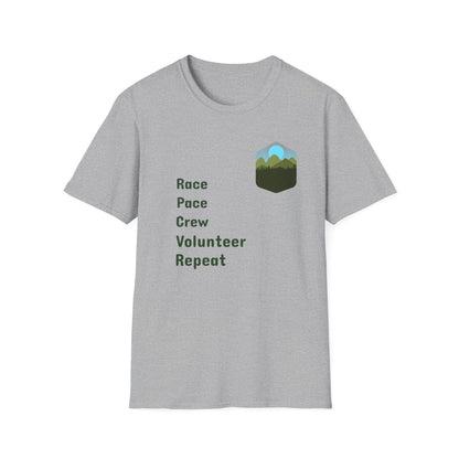 Race Pace Crew Volunteer Repeat T-Shirt