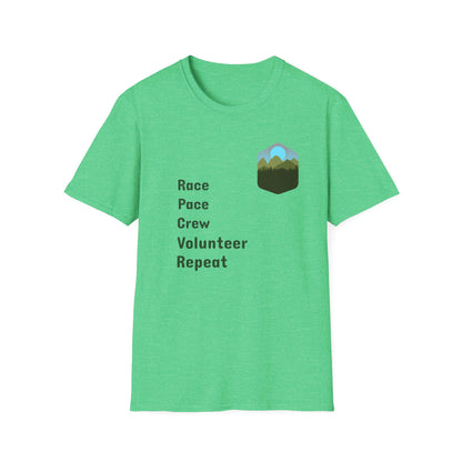 Race Pace Crew Volunteer Repeat T-Shirt