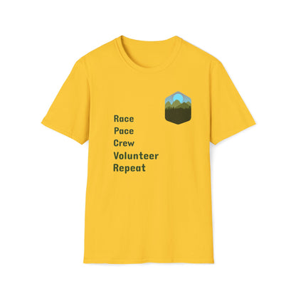 Race Pace Crew Volunteer Repeat T-Shirt